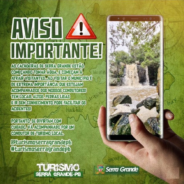 Aviso importante: Cachoeiras voltam a tomar água, mas cuidado é essencial!