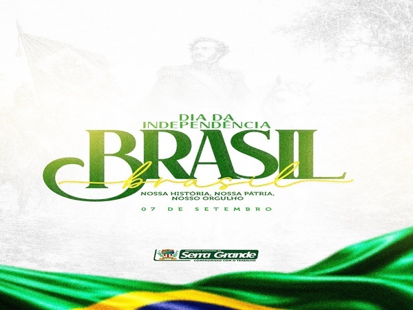 Neste 7 de Setembro, renovamos o orgulho e a esperança em um Brasil de todos nós